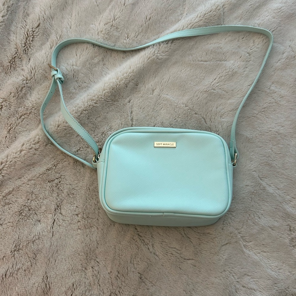Sept Miracle turquoise purse